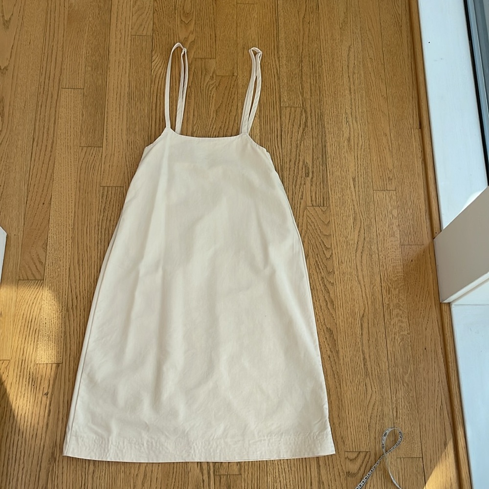 Buttermilk Pinafore skirt by Find Me Now label